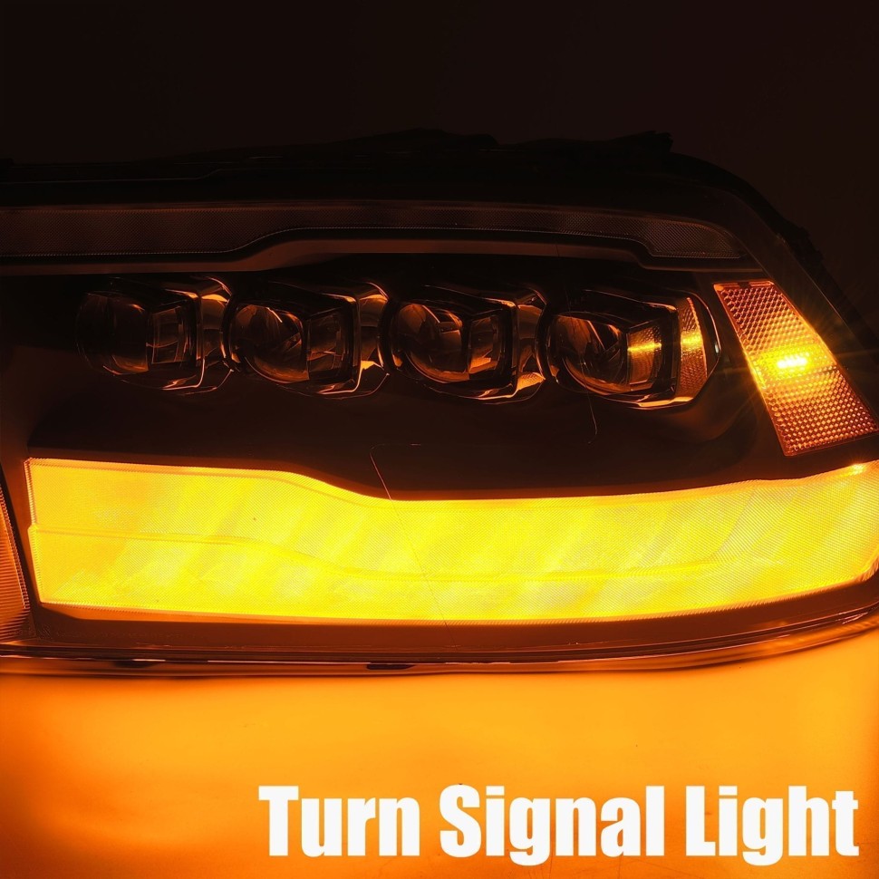 Комплект передних Led фар Dodge Ram 1500/2500/3500/4500/5500 09-18 NOVA-Series AlphaRex 880590