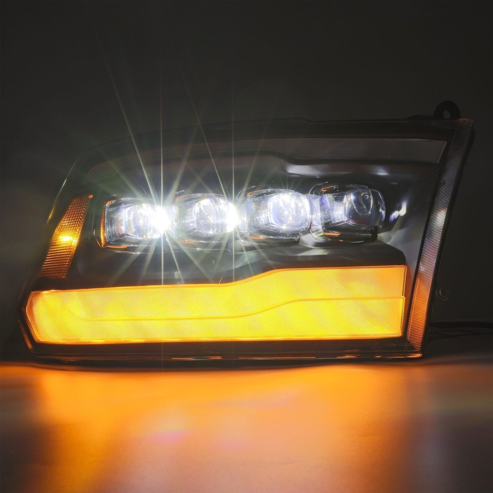 Комплект передних Led фар Dodge Ram 1500/2500/3500/4500/5500 09-18 NOVA-Series AlphaRex 880590