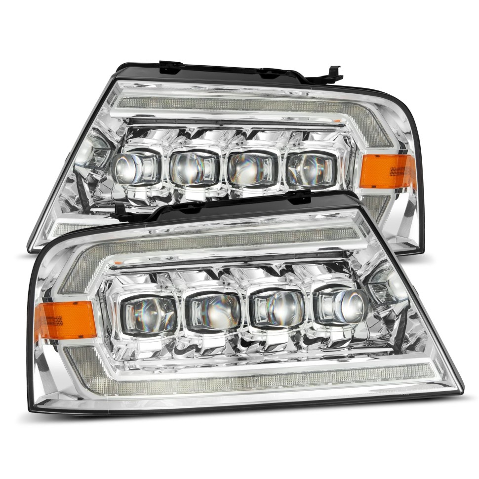 Комплект передних Led фар Ford F-150/Lincoln Mark LT 04-08 NOVA-Series AlphaRex 880129