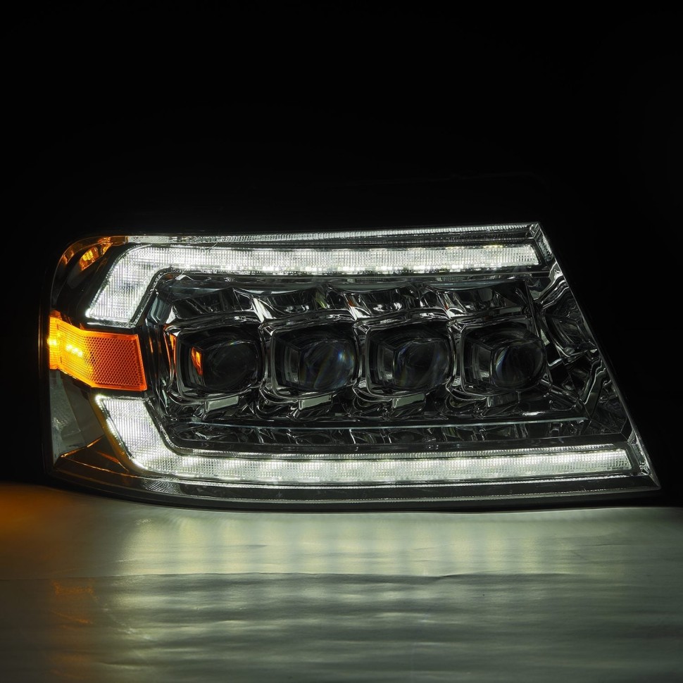 Комплект передних Led фар Ford F-150/Lincoln Mark LT 04-08 NOVA-Series AlphaRex 880129