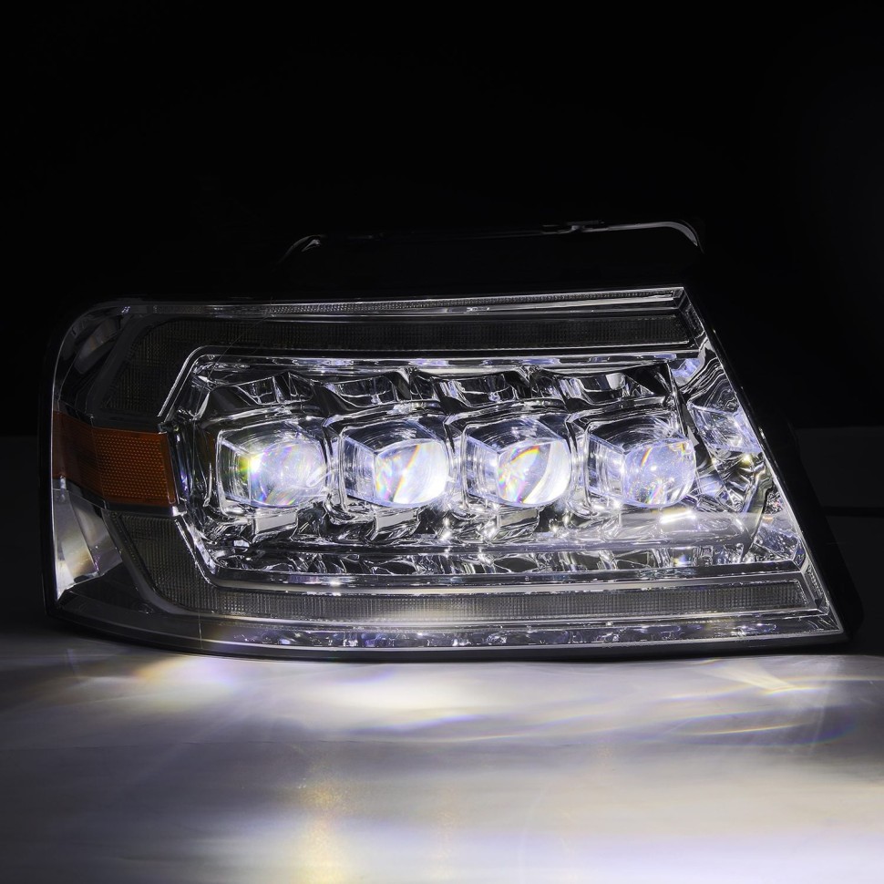 Комплект передних Led фар Ford F-150/Lincoln Mark LT 04-08 NOVA-Series AlphaRex 880129