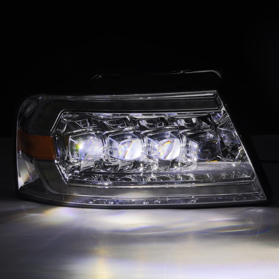 Комплект передних Led фар Ford F-150/Lincoln Mark LT 04-08 NOVA-Series AlphaRex 880129