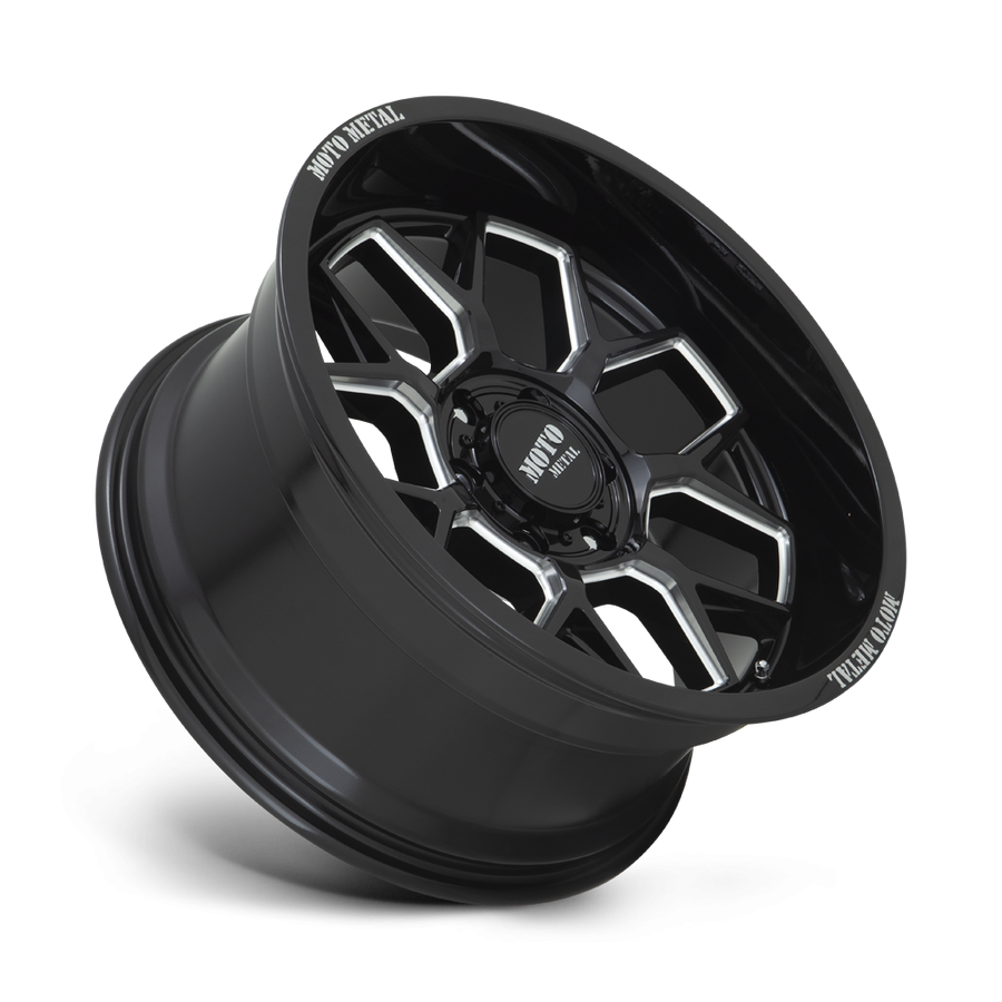 Колесный диск Moto Metal Banshee Gloss Black Milled 20x10 ET-18 MO80321063318N
