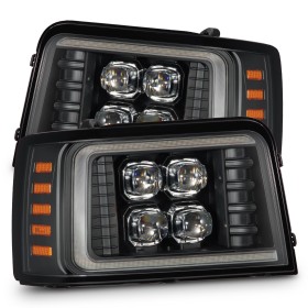 Комплект передних Led фар Ford F-150/F-250/F-350/Bronco 92-96 NOVA-Series AlphaRex 880299