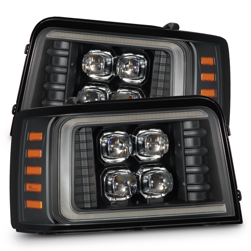 Комплект передних Led фар Ford F-150/F-250/F-350/Bronco 92-96 NOVA-Series AlphaRex 880299