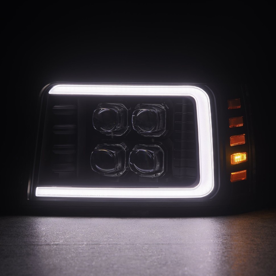 Комплект передних Led фар Ford F-150/F-250/F-350/Bronco 92-96 NOVA-Series AlphaRex 880299