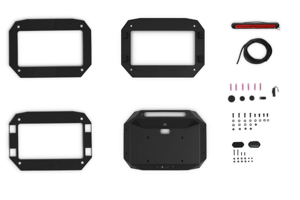 Комплект видалення запасного колеса Jeep Wrangler JL 18-25 DV8 Offroad TSJL-04