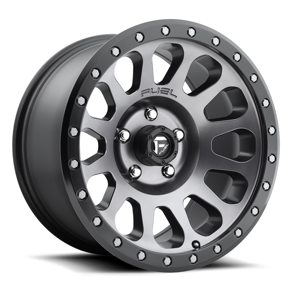 Колесный диск Fuel Off Road Vector Matte Gun Metal Black Bead Ring 20x9 ET+20 D60120905657
