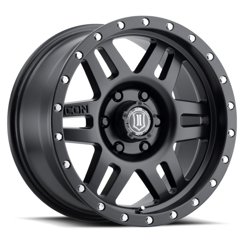 Колісний диск Icon Vehicle Dynamics Six Speed Satin Black 17x8.5 ET 1417858347SB