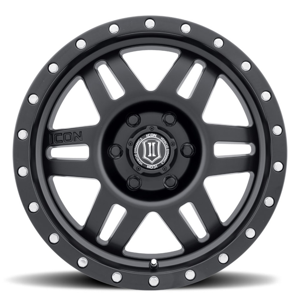 Колісний диск Icon Vehicle Dynamics Six Speed Satin Black 17x8.5 ET 1417858347SB