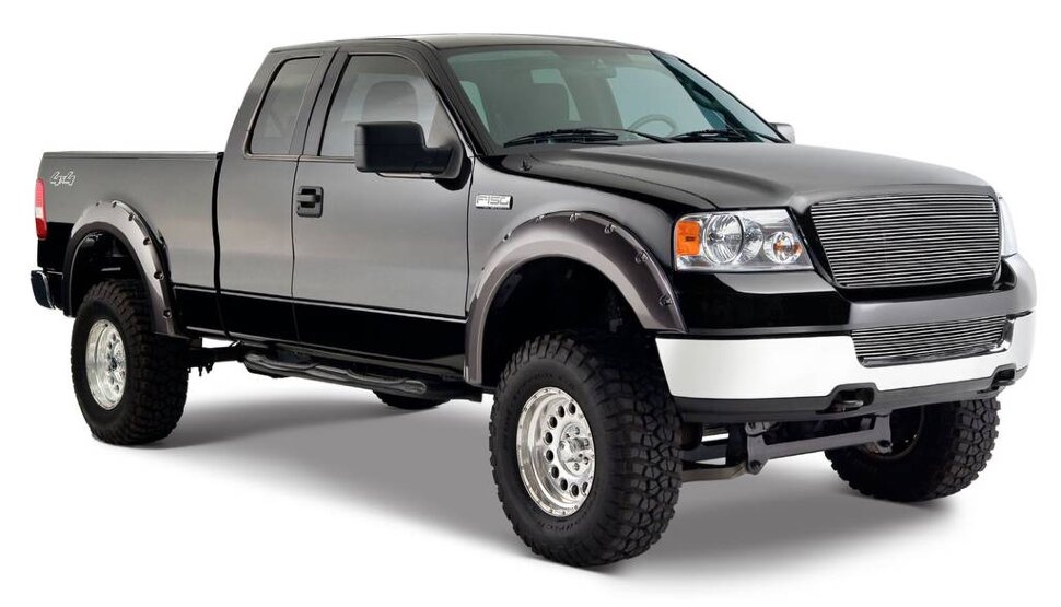 Bushwacker 20916-02 Pocket Style Fender Flares Set 4 PC Ford F-150 04-08