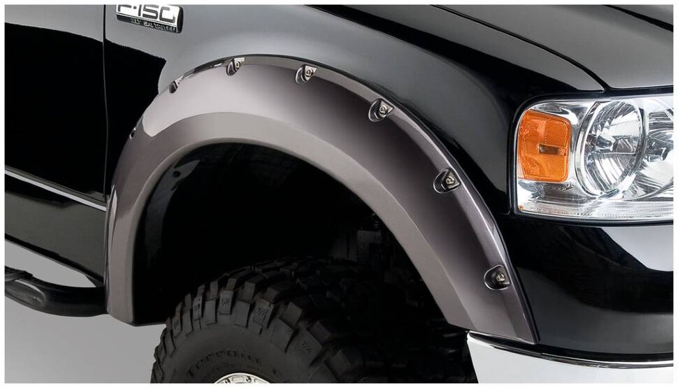 Bushwacker 20916-02 Pocket Style Fender Flares Set 4 PC Ford F-150 04-08