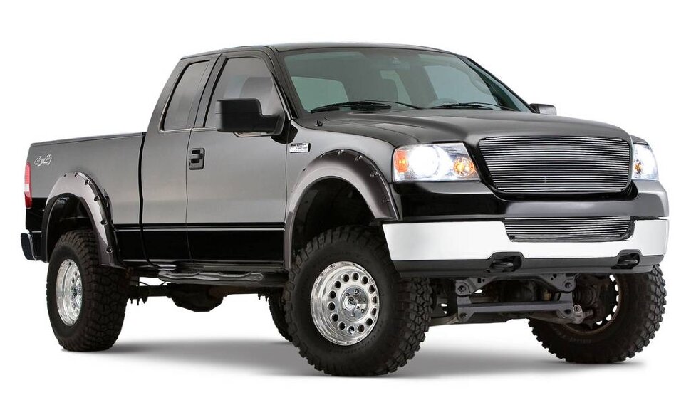 Bushwacker 20916-02 Pocket Style Fender Flares Set 4 PC Ford F-150 04-08