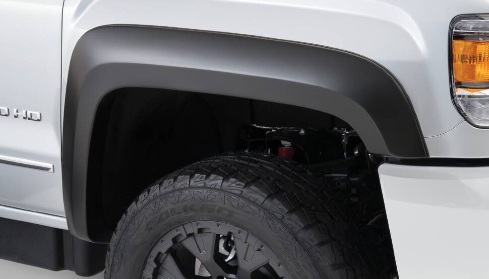 Bushwacker 40131-02 Extend A Fender Flares Set 2PC Front GMC Sierra 2500/3500 15-19