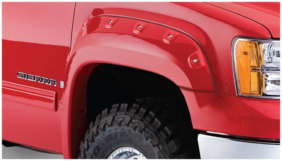 Расширители колесных арок GMC Sierra 1500 07-13 к-кт 4 шт. Cut Out Bushwacker 40951-02