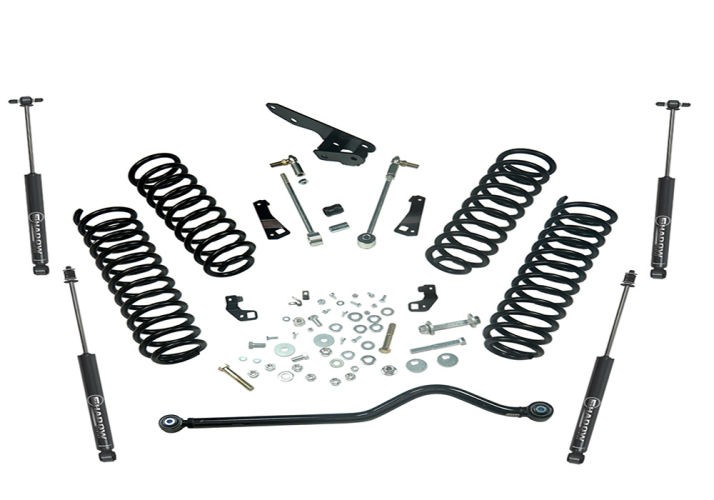 Лифт комплект подвески 4" Jeep Wrangler JK 07-18 4 Door (Shadow Shocks) Superlift K941