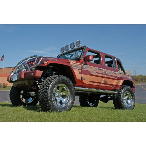 Лифт комплект подвески 4" Jeep Wrangler JK 07-18 4 Door (Shadow Shocks) Superlift K941