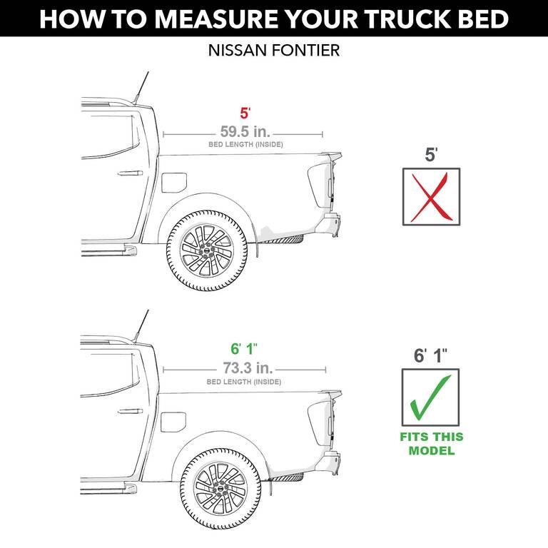 Крышка багажника складная мягкая Nissan Frontier 22-25 6'1" Trifecta Signature 2.0 Extang 94962