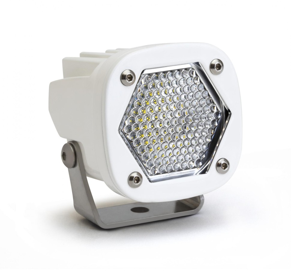 Додаткова LED фара 2.1x2.1" Work/Scene S1 Baja Designs 380006WT