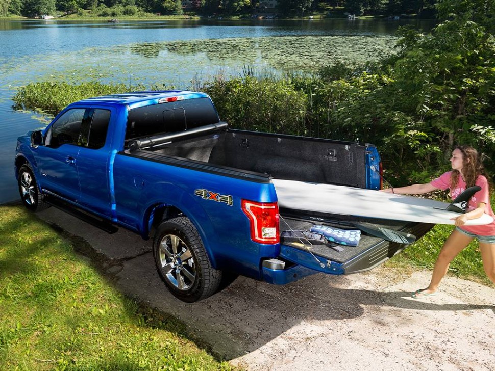 Мягкая ролета багажника Ford F-150 15-25 8' Lo Pro TruXedo 598701