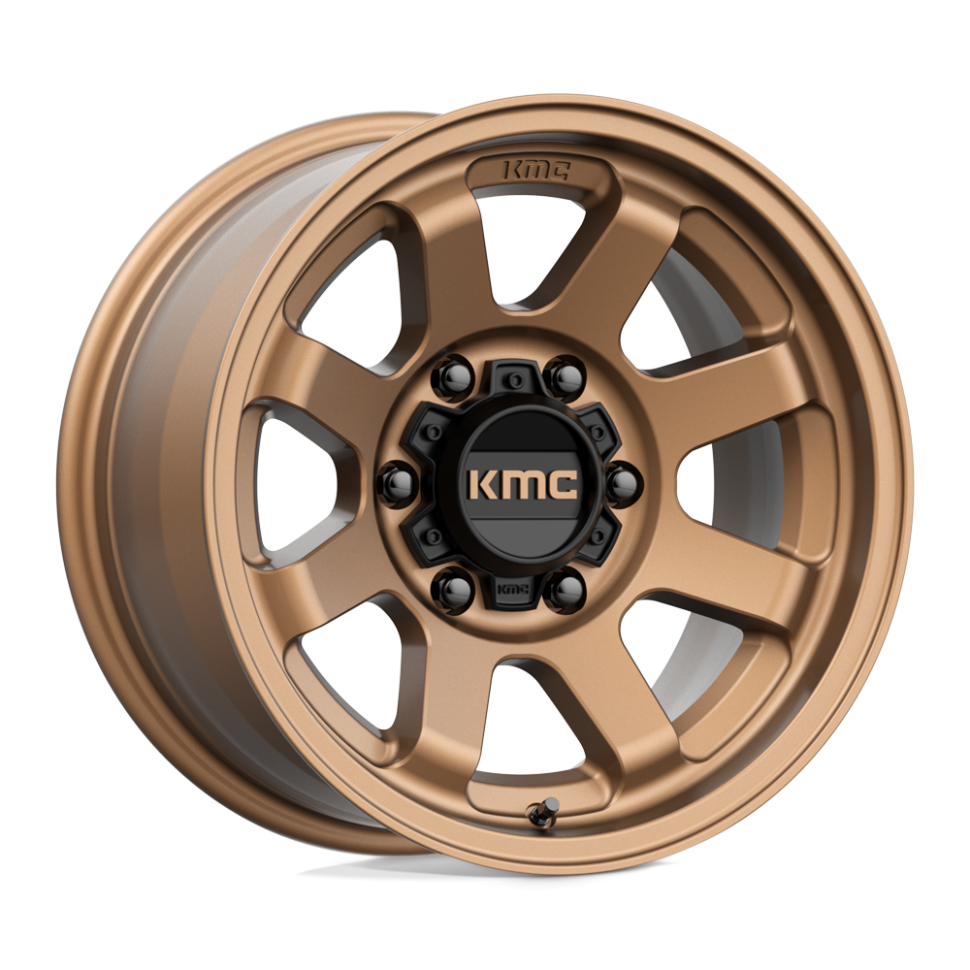 KMC Wheels KM72378577600US Trail Wheel Matte Bronze 17x8.5