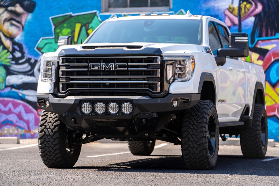 Передний бампер GMC Sierra 2500/3500 20-23 Addictive Desert Designs F460014110103