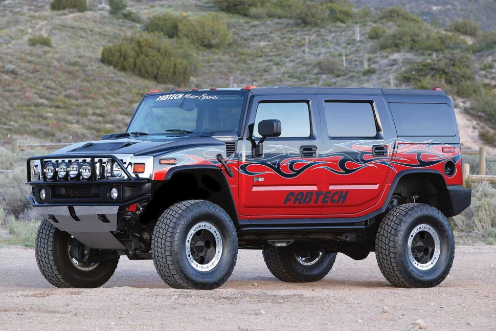 Лифт комплект подвески Hummer H2 03-08 Lift 6" Fabtech K5000M