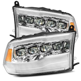 Комплект передніх Led фар Dodge Ram 1500/2500/3500/4500/5500 09-18 NOVA-Series AlphaRex 880591