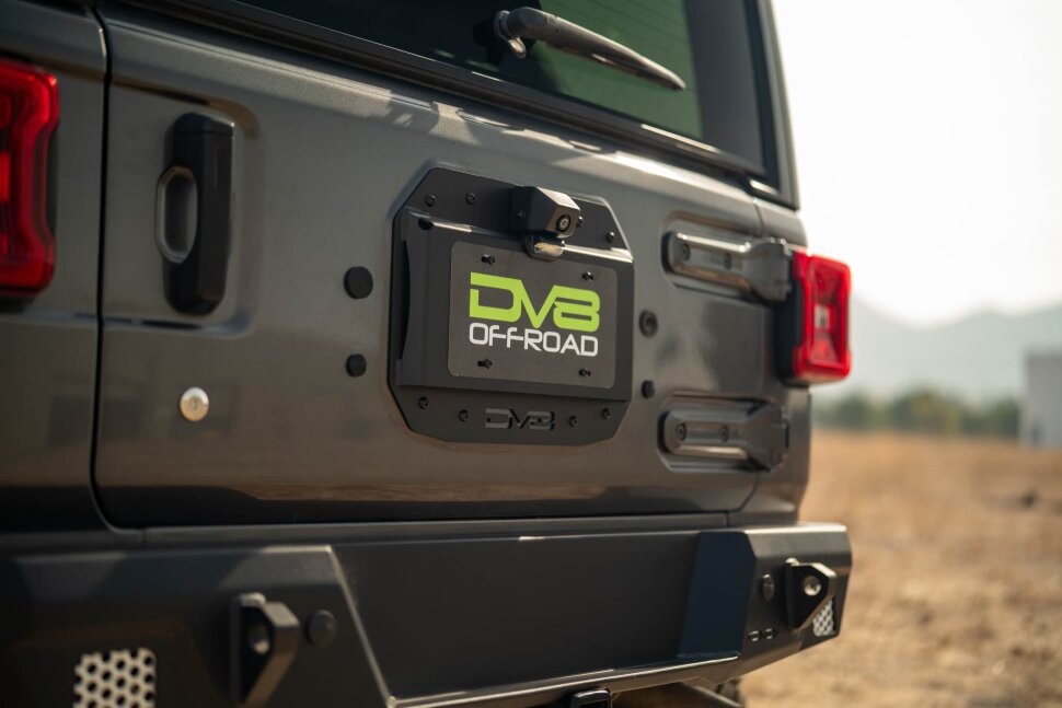 Комплект видалення запасного колеса Jeep Wrangler JL 18-25 DV8 Offroad TSJL-02