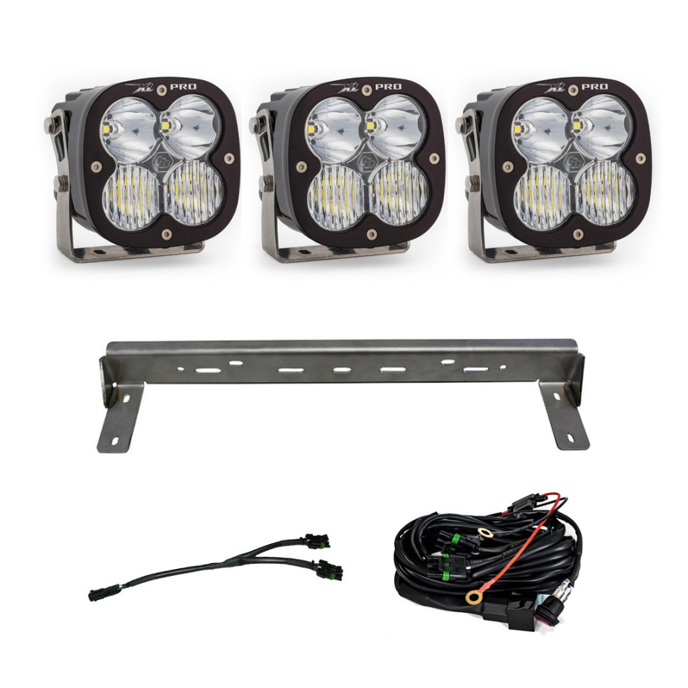 Комплект дополнительных LED фар на бампер Chevrolet Silverado 2500/3500 15-19 XL Pro Baja Designs 447841