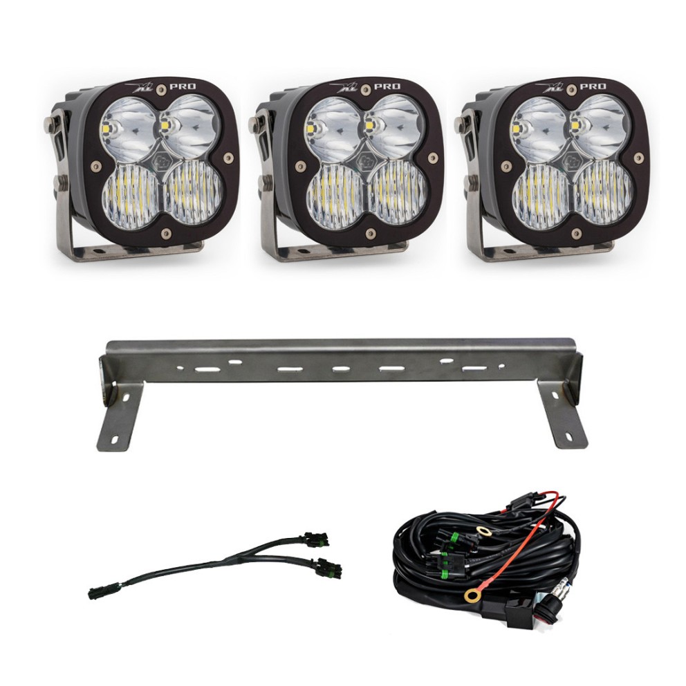 Комплект дополнительных LED фар на бампер Chevrolet Silverado 2500/3500 15-19 XL Pro Baja Designs 447841